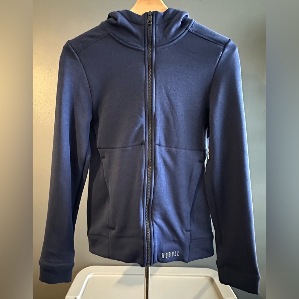 NWT NOBULL Women’s Performance Zip Up Hoodie - XS - Dark Navy